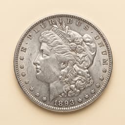 1893 Morgan Silver Dollar